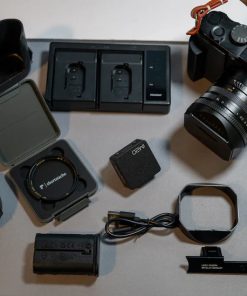 Leica Q2 monochrom 47.3 MP Digital SLR Camera - Black + Accessories