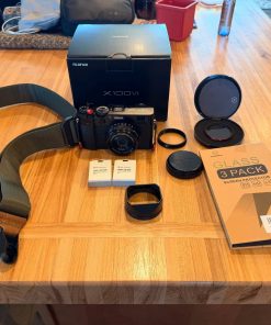Fujifilm X100VI Digital Camera (Black) – Includes Extra Accessories