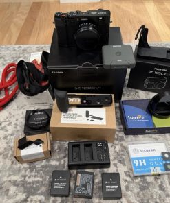 Fujifilm X100VI Digital Camera (Black) – Mint Condition + Accessories & Original Box